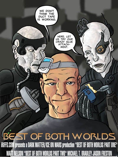 Ice on Mars - Star Trek: The Next Generation: Best of Both Worlds Part Two