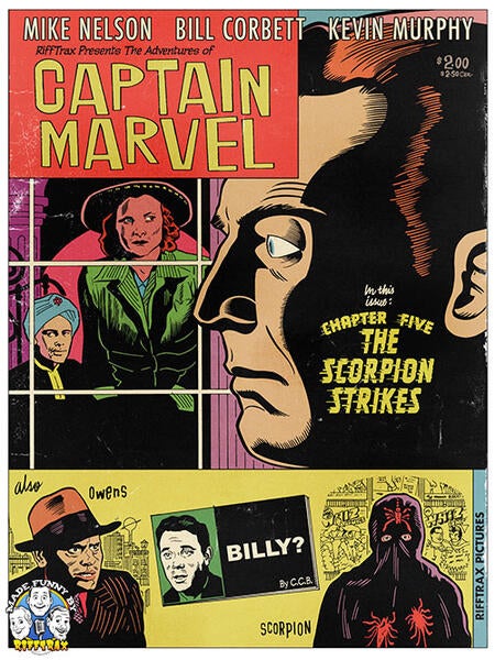 Poster art by Bob Fingerman after Daniel Clowes